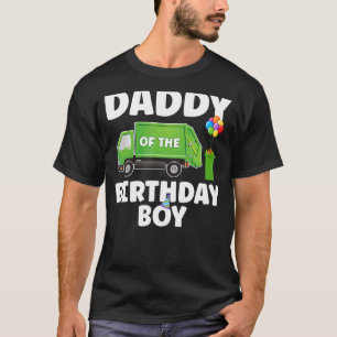 Daddy Of The Birthday Boy Recycling Trash Themed G T-Shirt