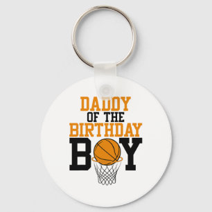 Daddy Of The Birthday Boy Sketll Family Birthday Key Ring