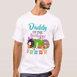 Daddy of the birthday One fiesta   Mexico Party T-Shirt
