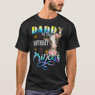 Daddy of the birthday princess matching family for T-Shirt