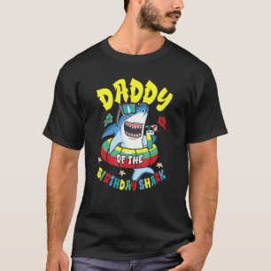Daddy Of The Birthday Shark Matching Family T-Shirt
