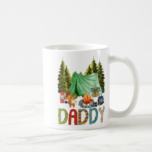 Daddy Of The Happy Camper 1st Birthday Bear Camng Coffee Mug