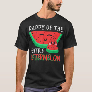 Daddy Of The Little Watermelon Melon Family T-Shirt