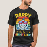 Daddy Of The Shark Birthday Family Matching Birthd T-Shirt<br><div class="desc">Daddy Of The Shark Birthday Family Matching Birthday Son .</div>