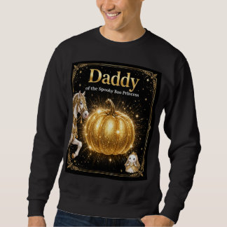 Daddy of the Spooky Boo Princess Shirt Black Gold