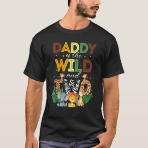 Daddy Of The Wild Two Zoo Birthday Safari Jungle A T-Shirt