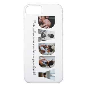 Daddy Photo Collage iPhone Case for Father's day