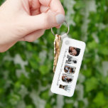 Daddy Photo Collage Keepsake, Father's Day Gift Key Ring<br><div class="desc">This is a keychain with a photo collage that spells out the word DADDY along with a custom message. This is the perfect gift for dad for father’s day,  his birthday or Christmas.</div>