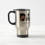 Daddy Photo Collage Travel Mug for Father's day<br><div class="desc">This is a travel mug with a photo collage that spells out the word DADDY along with a custom message. This is the perfect gift for dad for father’s day,  his birthday or Christmas.</div>