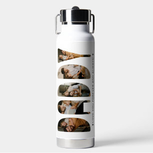 DADDY Photo Letters Water Bottle