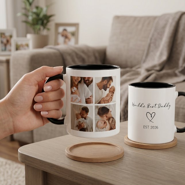 Daddy Photo Mug Worlds Best Daddy Gift (Creator Uploaded)