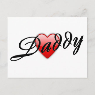 Daddy Postcard