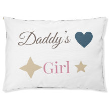 Daddy’s Girl Cute Pillow – Sweet Girly Family 