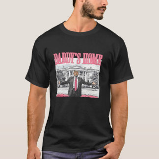 Daddy s Home Real Good Man Donald Trump Pink Prepp T-Shirt