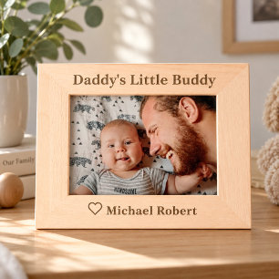 Daddy’s Little Buddy Picture Frame