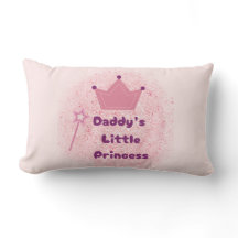 Daddy’s Princess Throw Pillow