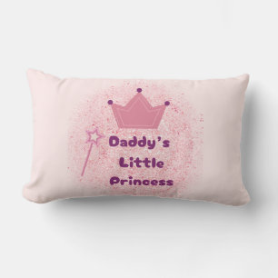Daddy’s Princess Throw Pillow