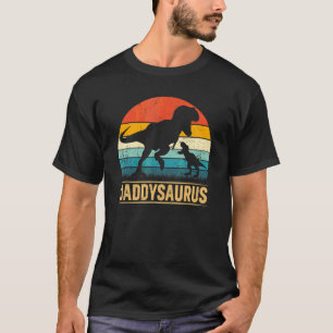 Daddy Saurus Rex Dinosaur Daddysaurus  Father's Da T-Shirt