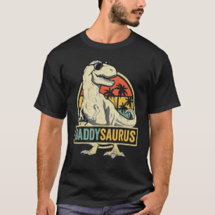 Daddy Saurus Rex Dinosaur Men Father's Day Family T-Shirt