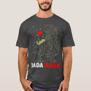 Daddy Saurus T rex Men Father's Day Family Matchin T-Shirt