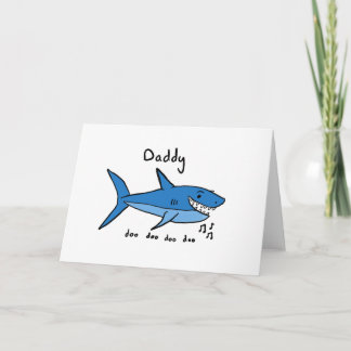 Daddy Shark Card