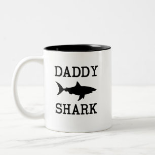 Daddy Shark coffee mug funny daddy gift