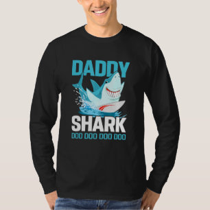 Daddy Shark Doo Doo Doo For Dad T-Shirt