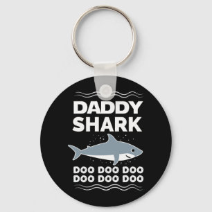 Daddy Shark Doo Doo Doo Matching Family Key Ring