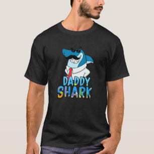 Daddy Shark Father Dad Scuba Diving Freediving T-Shirt