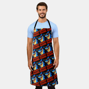 Daddy Shark Father's Day Gifts Apron
