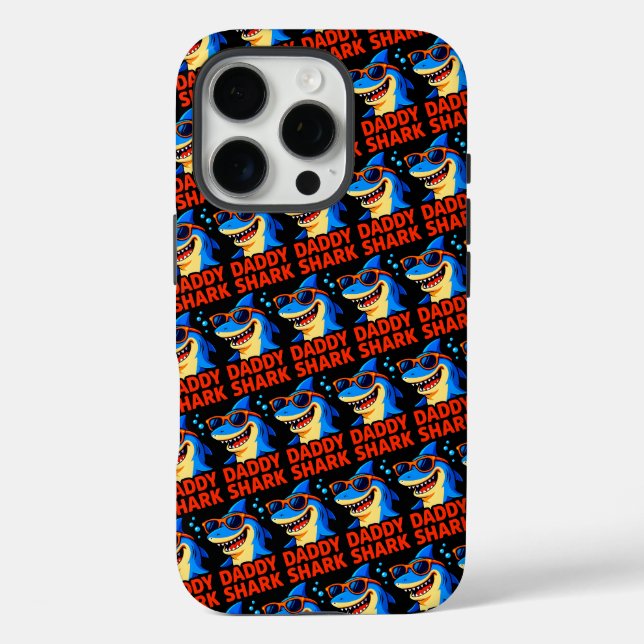 Daddy Shark Father's Day Gifts Case-Mate iPhone Case (Back)