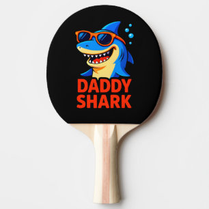 Daddy Shark Father's Day Gifts Ping Pong Paddle