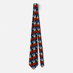 Daddy Shark Father's Day Gifts Tie