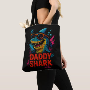 Daddy Shark Father's Day Gifts Tote Bag