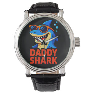 Daddy Shark Father's Day Gifts Watch