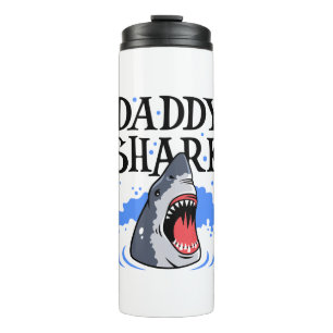 Daddy Shark - Great White Thermal Tumbler