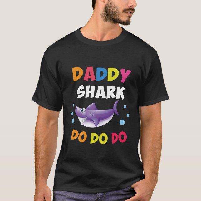 daddy shark T-Shirt (Front)