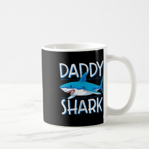 Daddy Shark T Shirt Fathers Day Gifts Family Match Coffee Mug