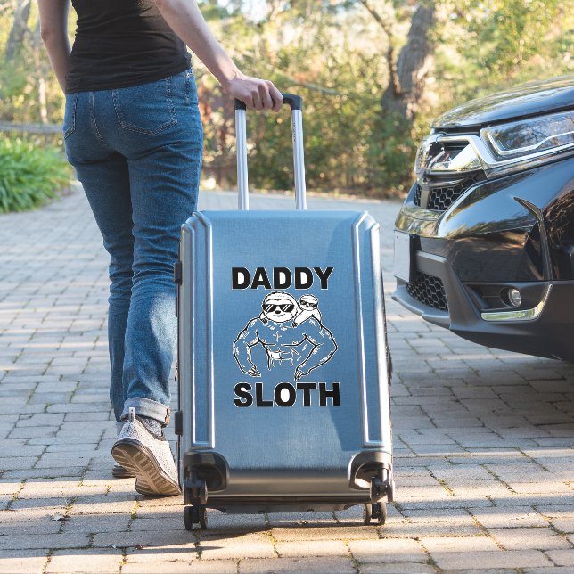 Daddy Sloth (Suitcase Insitu)