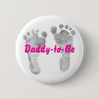 Daddy-to-Be 6 Cm Round Badge