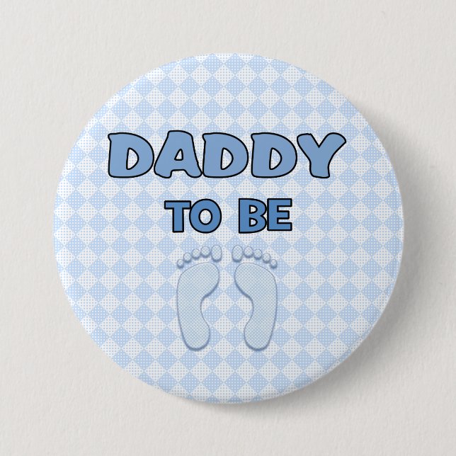 Daddy to Be Button (Front)