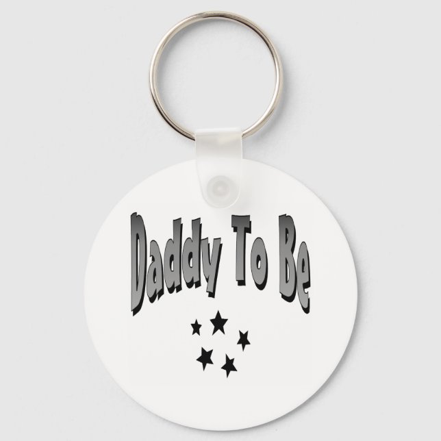 Daddy To Be Key Ring (Front)