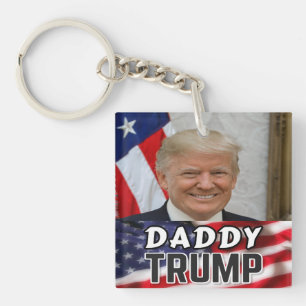 Daddy Trump Key Ring