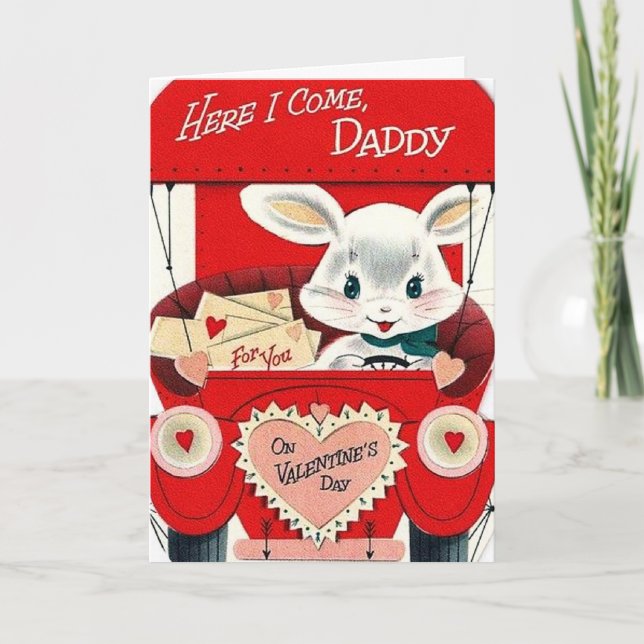 Daddy Valentine Card (Front)