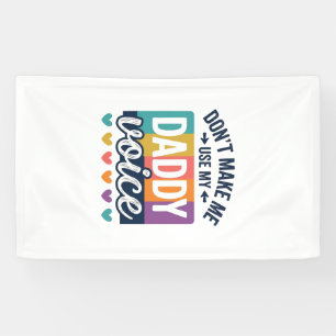 Daddy Voice Vintage Pride Shirt Design_1 Banner