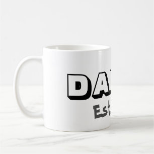 Daddy w/Customisable Establish Date Coffee Mug