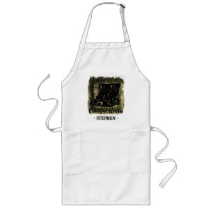 Daddy Wears Combat Boots – Military-Inspired Long Apron