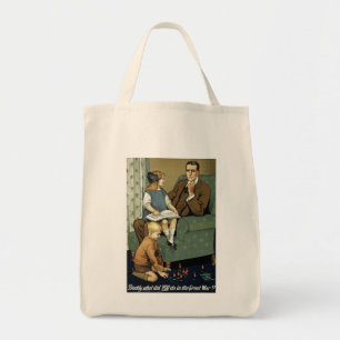 Daddy, what did you do in the Great War? Tote Bag