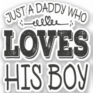 Daddy Who Loves His Boy Happy Fathers Day Keepsake