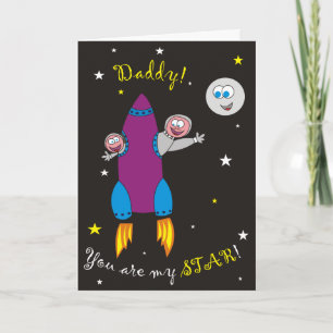 Daddy You are My Star! Father's Day Cards